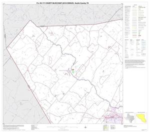 Primary view of object titled 'P.L. 94-171 County Block Map (2010 Census): Austin County, Block 3'.