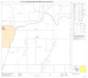 Primary view of object titled 'P.L. 94-171 County Block Map (2010 Census): Lipscomb County, Block 11'.