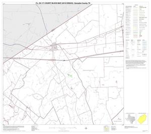 Primary view of object titled 'P.L. 94-171 County Block Map (2010 Census): Gonzales County, Block 5'.