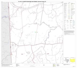 Primary view of object titled 'P.L. 94-171 County Block Map (2010 Census): Harrison County, Block 6'.