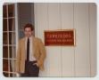 Photograph: [Todd Bradford Willis Outside His Office]