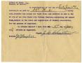 Thumbnail image of item number 1 in: '[Payment Receipt for D.C. Parks, 16 January 1917]'.
