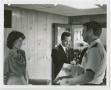 Photograph: [Interview with Sally Ride and Bob Crippen]