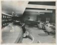 Photograph: [Interior of the Officers Club]
