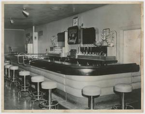Primary view of object titled '[Bar at Bergstrom Air Force Base]'.