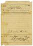 Primary view of [Tax receipt for Milton Parks]