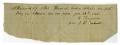Thumbnail image of item number 1 in: '[Market receipt for Mrs. Howard, January 24 1860]'.