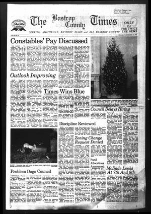 Primary view of object titled 'The Bastrop County Times (Smithville, Tex.), Vol. 85, No. 51, Ed. 1 Thursday, December 16, 1976'.