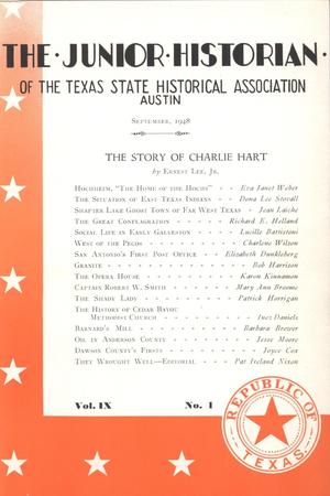 Primary view of object titled 'The Junior Historian, Volume 9, Number 1, September 1948'.