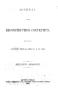 Book: Journal of the Reconstruction Convention, Which Met at Austin, Texas,…