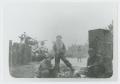 Photograph: [Soldiers at a Road Block]