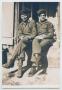 Photograph: [Two Soldiers Sitting]
