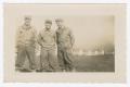 Primary view of [Three Soldiers at Camp Campbell]