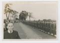 Photograph: [French Soldiers at Cemetery]