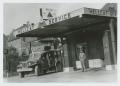 Photograph: [Soldier at Service Station]