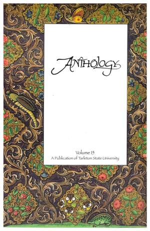 Primary view of object titled 'Anthology, Volume 15, Spring 2009'.