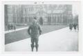 Photograph: [Soldier at Cathedral]