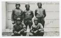 Photograph: [Five Men Posing in Helmets and Windbreakers]