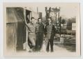Photograph: [Three Soldiers at Tent Door]