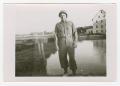 Primary view of [Staff Sergeant Carl Pickard by a Pond]