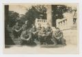 Photograph: [Soldiers Sitting on Steps]