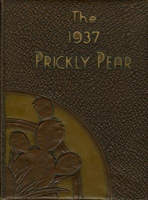 Primary view of object titled 'Prickly Pear, Yearbook of Abilene Christian College, 1937'.
