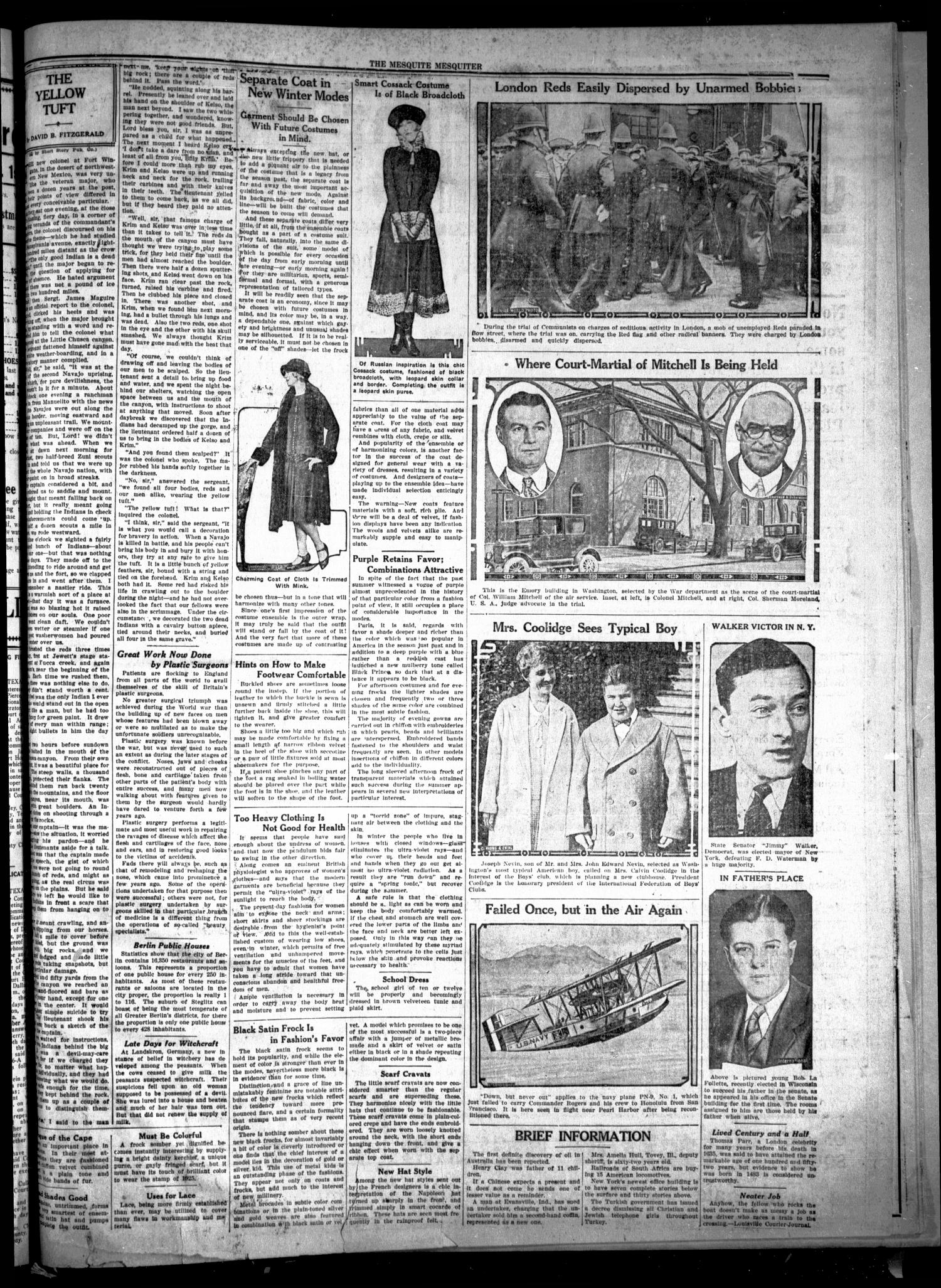 The Texas Mesquiter. (Mesquite, Tex.), Vol. 44, No. 19, Ed. 1 Friday, December 4, 1925
                                                
                                                    [Sequence #]: 3 of 6
                                                
