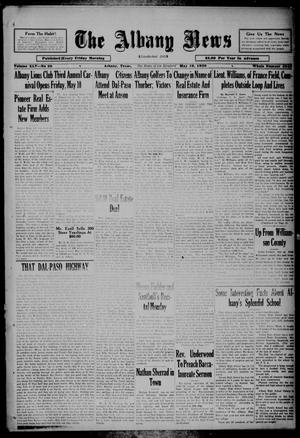 Primary view of object titled 'The Albany News (Albany, Tex.), Vol. 45, No. 31, Ed. 1 Friday, May 10, 1929'.
