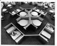 Primary view of [Overhead View of Cafeteria]