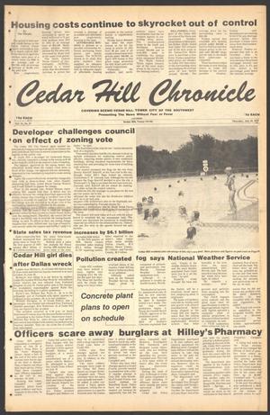 Primary view of object titled 'Cedar Hill Chronicle (Cedar Hill, Tex.), Vol. 15, No. 47, Ed. 1 Thursday, July 26, 1979'.