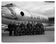 Photograph: B-36 and group