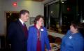 Primary view of [Photograph of Dr. and Mrs. Malkowski and Mychel Jordan at Alumni Meeting]