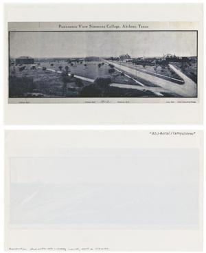Primary view of object titled 'Panoramic View Simmons College, Abilene, Texas'.