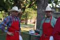 Primary view of [Photograph of Cooks Gary Fraser and Aaron Moncla at Western Heritage Day]