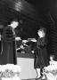 Thumbnail image of item number 1 in: '[Photograph of Elizabeth Norman at Commencement]'.