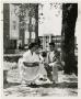 Photograph: [Photograph of Frances Kesner and Dale Coody on HSU Campus]