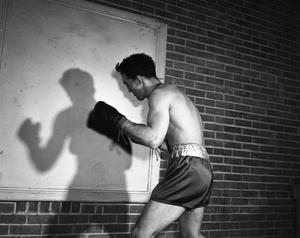 Primary view of object titled '[Ray Woode Shadow Boxing]'.