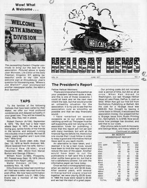 Primary view of object titled 'Hellcat News, (Springfield, Ill.), Vol. 31, No. 9, Ed. 1, June 1977'.