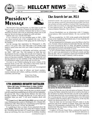 Primary view of object titled 'Hellcat News, (Fullerton, Calif.), Vol. 60, No. 1, Ed. 1, September 2006'.