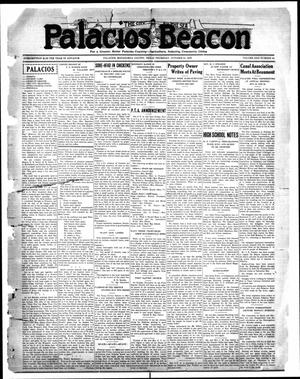 Primary view of object titled 'Palacios Beacon (Palacios, Tex.), Vol. 22, No. 44, Ed. 1 Thursday, October 31, 1929'.