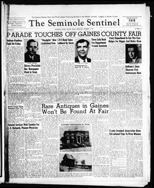 Primary view of object titled 'The Seminole Sentinel (Seminole, Tex.), Vol. 42, No. 44, Ed. 1 Thursday, October 6, 1949'.