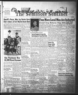 Primary view of object titled 'The Seminole Sentinel (Seminole, Tex.), Vol. 44, No. 8, Ed. 1 Thursday, January 25, 1951'.