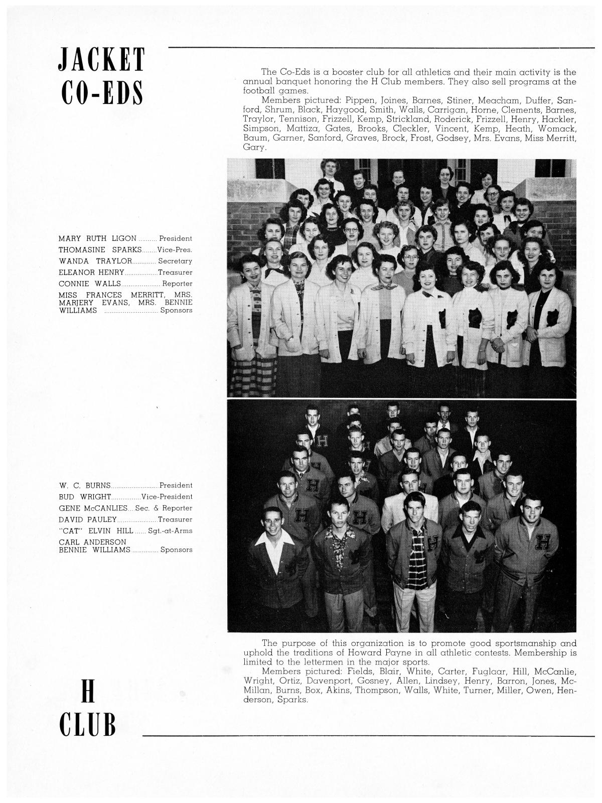 The Lasso, Yearbook of Howard Payne College, 1952
                                                
                                                    73
                                                