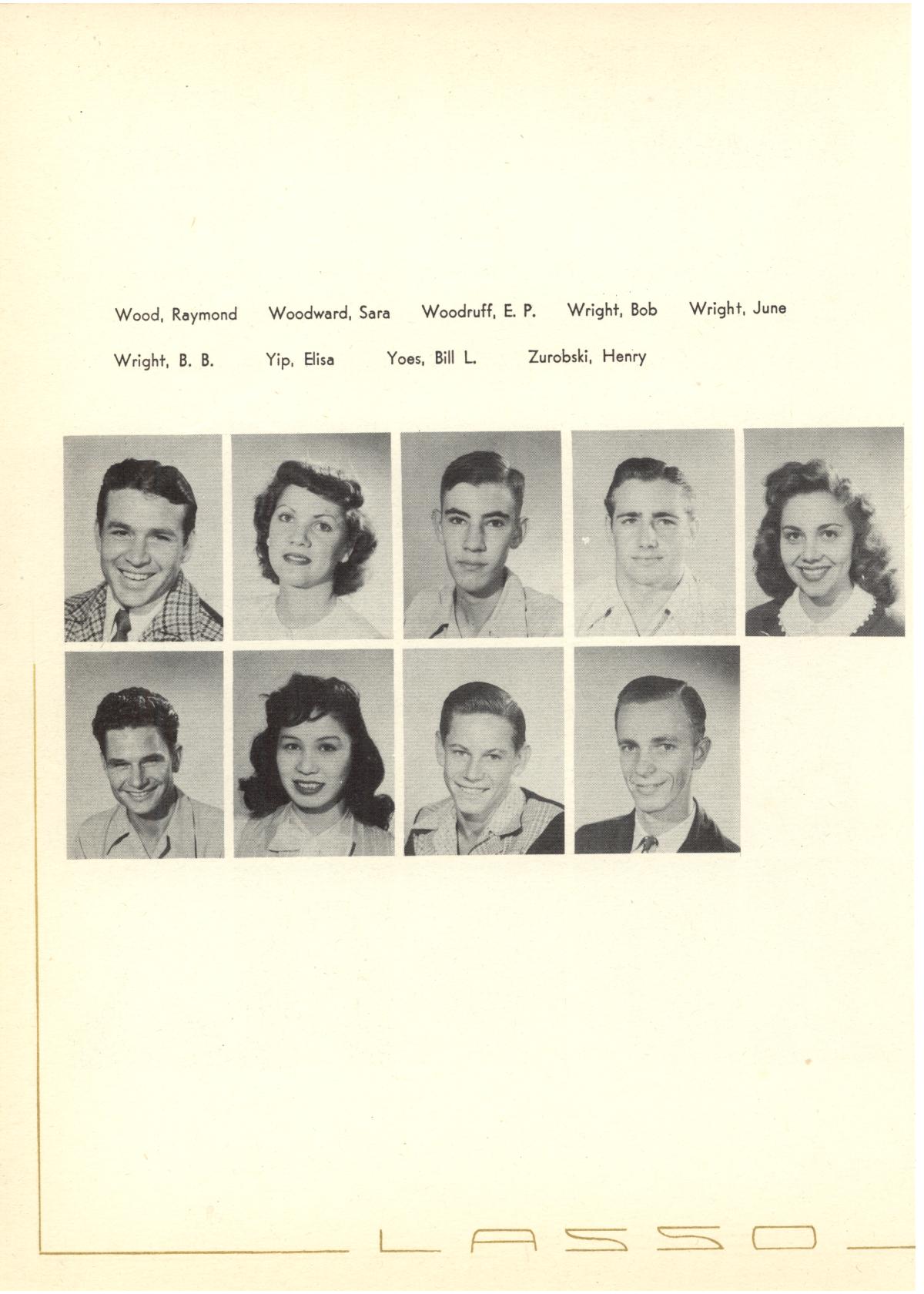 The Lasso, Yearbook of Howard Payne College, 1947
                                                
                                                    66
                                                