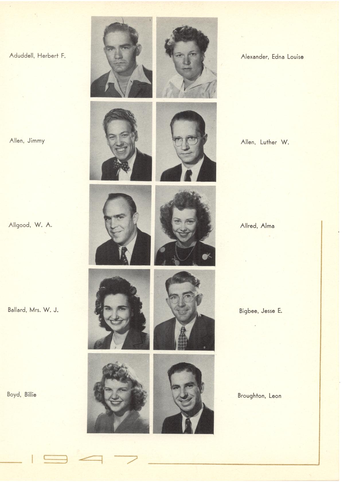 The Lasso, Yearbook of Howard Payne College, 1947
                                                
                                                    87
                                                