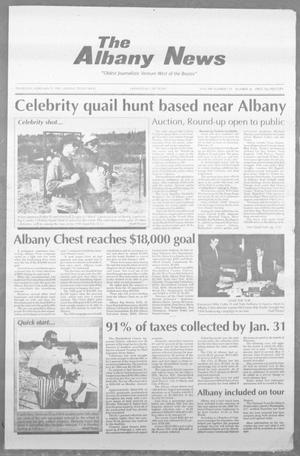 Primary view of object titled 'The Albany News (Albany, Tex.), Vol. 119, No. 36, Ed. 1 Thursday, February 9, 1995'.