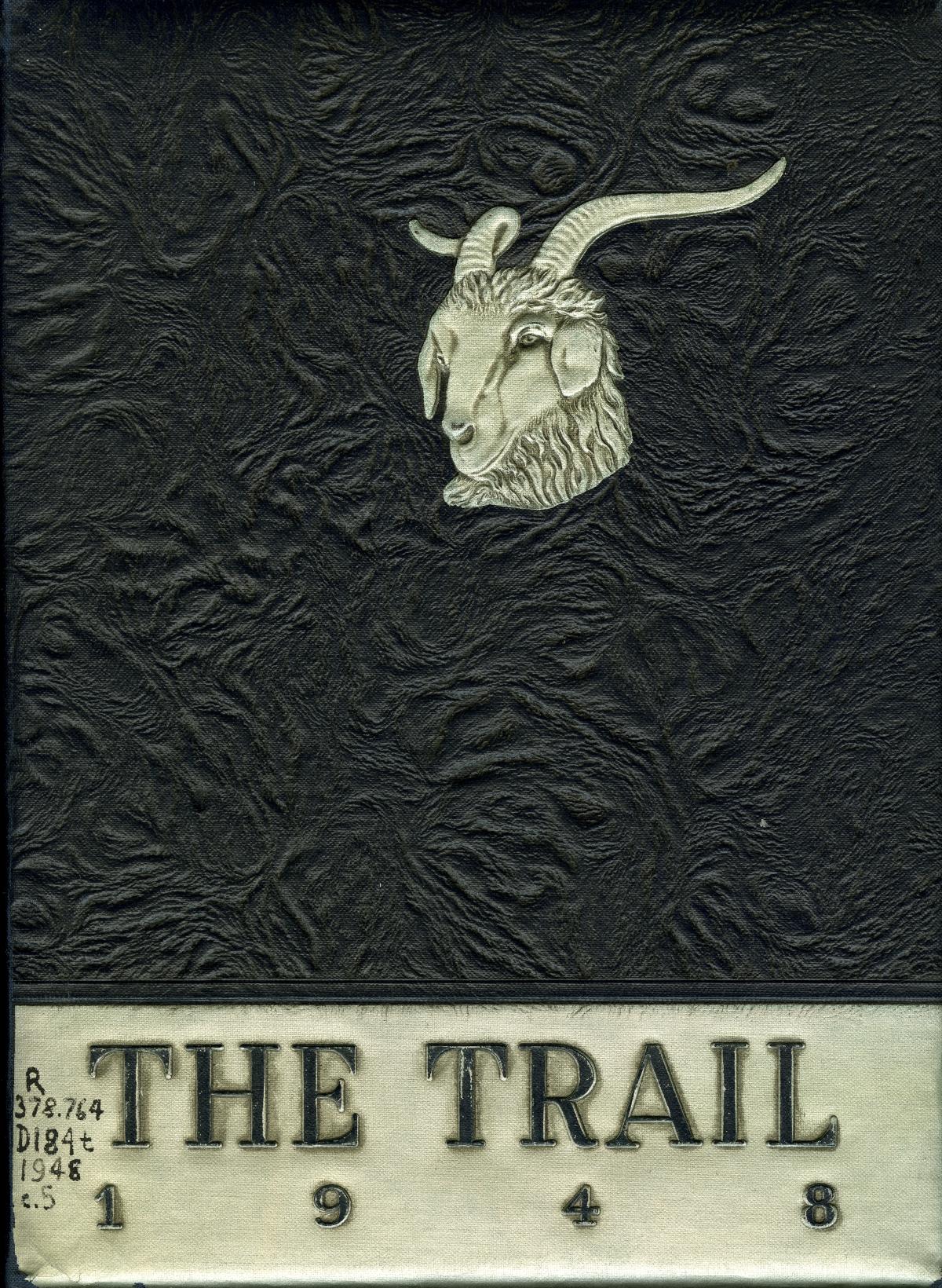 The Trail, Yearbook of Daniel Baker College, 1948
                                                
                                                    Front Cover
                                                