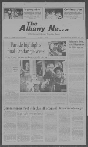 Primary view of object titled 'The Albany News (Albany, Tex.), Vol. 129, No. 5, Ed. 1 Thursday, July 1, 2004'.