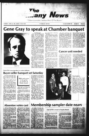 Primary view of object titled 'The Albany News (Albany, Tex.), Vol. 108, No. 45, Ed. 1 Thursday, April 26, 1984'.