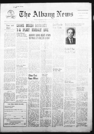 Primary view of object titled 'The Albany News (Albany, Tex.), Vol. 88, No. 8, Ed. 1 Thursday, October 14, 1971'.